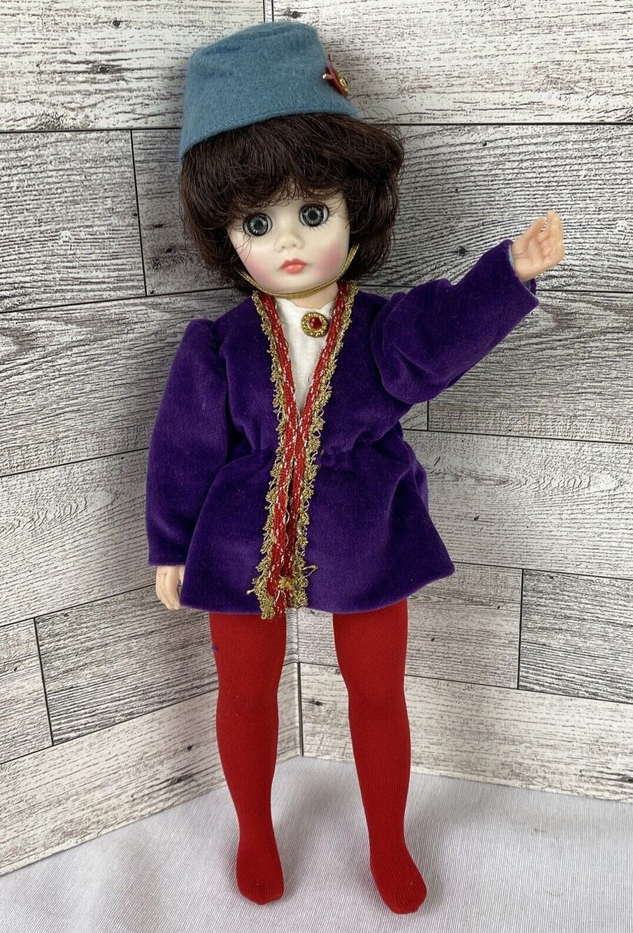 Vintage 1976 ROMEO #1360 Madame Alexander Doll 12” Dark Rooted Hair- See Note*